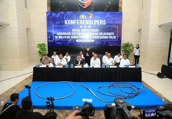 Bareskrim Polri Ungkap Hasil Investigasi Awal Blackout Sumatera, Dipastikan Tidak Ada Unsur Sabotase
