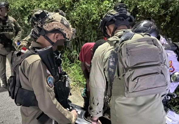 Patroli Gabungan dan Razia Malam di Nabire, Satgas Ops Damai Cartenz 2026 Amankan Senjata Tajam