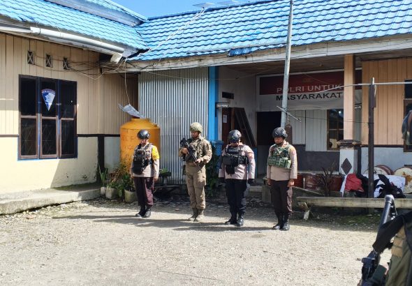 Patroli Gabungan Ops Damai Cartenz 2026 Jaga Stabilitas Keamanan di Sugapa