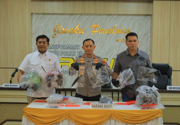 Polda Lampung Berhasil Ungkap Kasus Curat Ranmor yang Mengakibatkan Gugurnya Bripka (Anumerta) Arya Supena