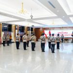 Kapolri Pimpin Pelantikan dan Sertijab Sejumlah PJU Mabes Polri dan Kapolda