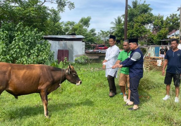 Momentum Iduladha, Kapolresta Bengkulu Berbagi Hewan Kurban untuk Warga
