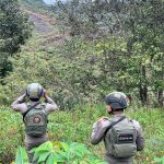 Patroli Jalan Kaki, Personel Ops Damai Cartenz Perkuat Keamanan dan Jalin Kedekatan dengan Warga Puncak Jaya