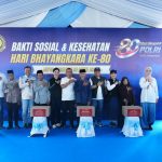 Sambut Hari Bhayangkara ke-80, Wakapolri dan Akpol '90 Dhira Brata Gelar Bakti Sosial dan Kesehatan di Bogor.
