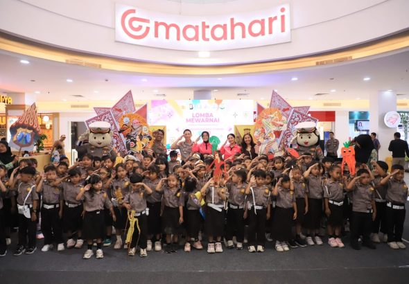 Polres Kediri Kota Gelar Wayang Karton Sarana Edukasi di HKGB ke-74 Tahun 2026