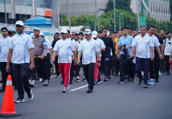 Gelar Pekan Olahraga, Kapolri: Upaya Terus Bersama Masyarakat Jelang Hari Bhayangkara ke-80