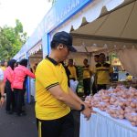 Polda Lampung Gelar Bazar, Pasar Rakyat, Olahraga Bersama, dan Bakti Sosial Sambut Hari Bhayangkara ke-80