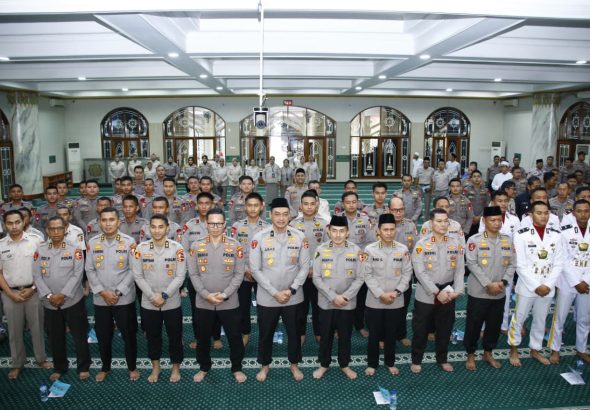 POLRI GELAR DZIKIR DAN DOA BERSAMA SAMBUT HARI BHAYANGKARA KE-80