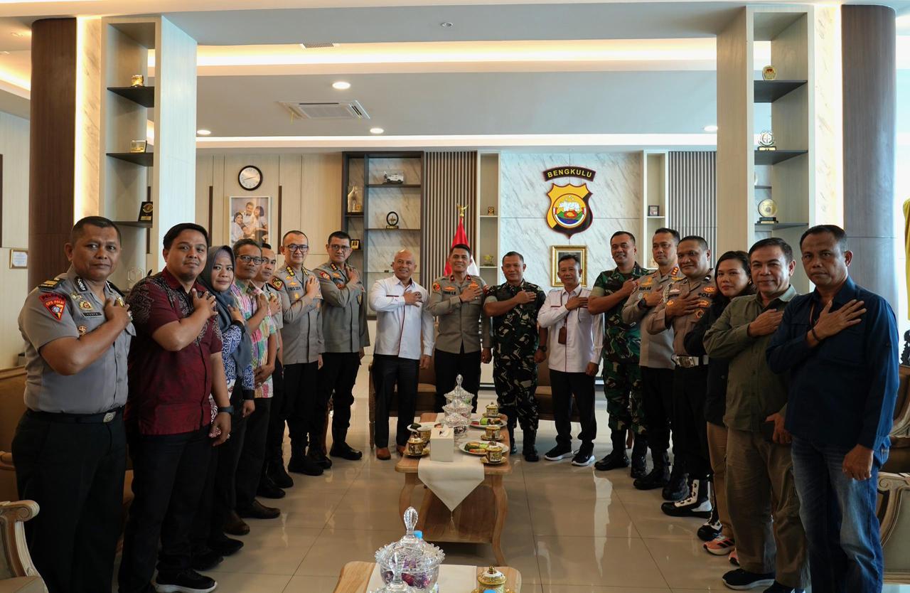 Kapolda Bengkulu Terima Audiensi Danrem 041/Gamas Ketum PJSI Provinsi Bengkulu, Dukung Penuh Kemajuan Judo di Provinsi Bengkulu