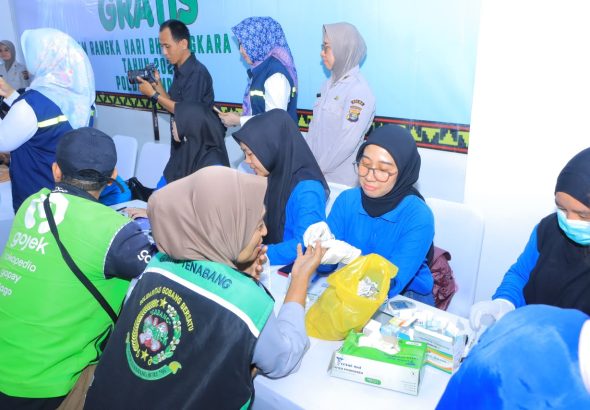Sambut Hari Bhayangkara Ke-80, Polda Lampung Gelar Bakti Kesehatan untuk 7.600 Warga dan Luncurkan Layanan Modern