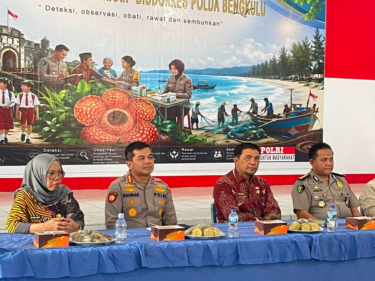 Sinergi Polri dan Stakeholder Wujudkan Kampung Nelayan Binaan di Pulau Baai.